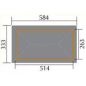 Preview: Weka Gartenoase/Carport 651 B in 3 Grössen