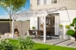 Preview: Terrassenüberdachung Verona 434 x 239 cm, Leimholz, natur + 4 Lasuren nach Wahl
