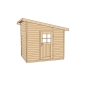 Preview: Weka 28 mm Gartenhaus 260  als Anbauhaus in 2 Grössen
