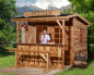 Preview: Weka Gartenhaus 820 A ,natur, in 2 Grössen