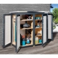 Preview: Weka Gartenschrank Geräteschrank Garten [Q] Teras