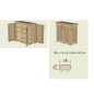 Preview: Weka Gartenschrank Geräteschrank Garten [Q] Teras