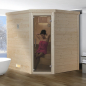 Preview: Weka Premium Massivholzsauna Turku 1 / 536 GT Set  1 - Aktionsangebot