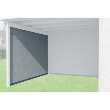 Weka Seitenwand für Anbau 300 cm tief für Designhaus 126, 172 & 225