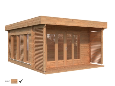 Preview: Palmako Gartenhaus Modell Caroline 14,5 m²