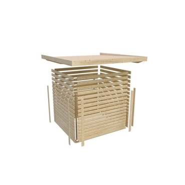 Preview: Karibu Woodfeeling Gartenhaus Kerko 3/4/6 - 19 mm
