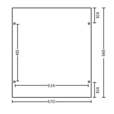 Preview: Skanholz Design-Doppel-Carport Westerwald B570 x T648cm
