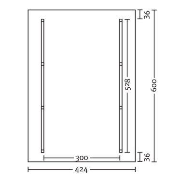 Preview: Fachwerk-Carport mit Dachschalung Einzel-Carport B 424 x T 600cm