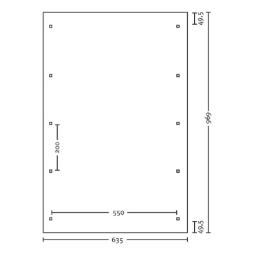 Preview: Design-Doppel-Carport Bogendach Typ Franken 635 x 969cm