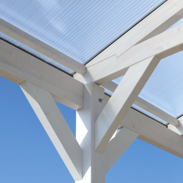 Preview: Skanholz Design-Doppel-Carport Westerwald B570 x T648cm