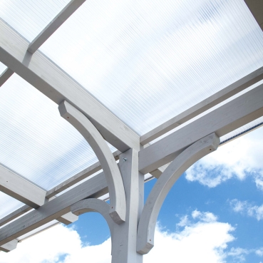 Skanholz Design-Doppel-Carport Odenwald 640 x 541cm