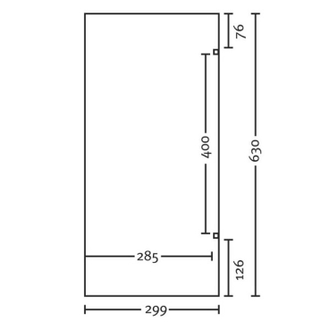 Preview: Carport Stellplatzerweiterung Runddach Typ Schwaben 299 x 630cm