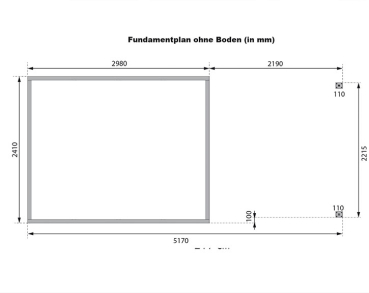 Karibu Hybrid-Gartenhaus Jupiter 5 A + 2,4m Anbaudach - 19mm Elementhaus - Geräteschuppen - Pultdach - natur/weiss