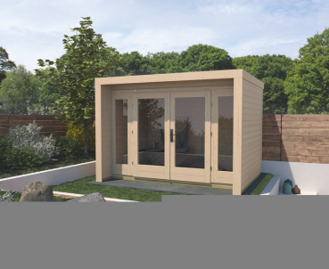 Weka Gartenhaus 263 mit großer Glasfront - 28 mm  Grösse 2