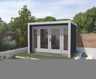 Weka Gartenhaus 263 mit großer Glasfront - 28 mm  Grösse 2