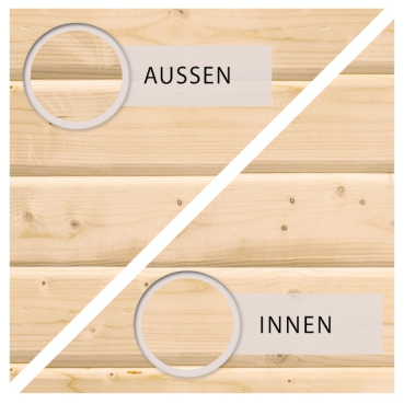 Preview: Karibu Gartensauna/Saunafass Fasshaus 2