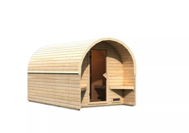 Preview: Karibu Gartensauna/Saunafass Fasshaus 3