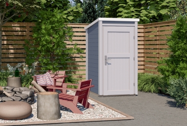 Weka 21 mm Gartenhaus/Gartenschrank 367 in 4 Farbtönen