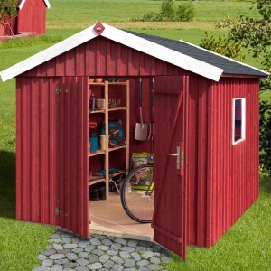 Weka Schwedenhaus - 32 mm Gartenhaus Grösse 3