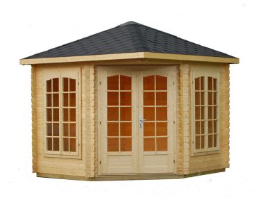 Palmako Pavillon Melanie 7,0 m² naturbelassen