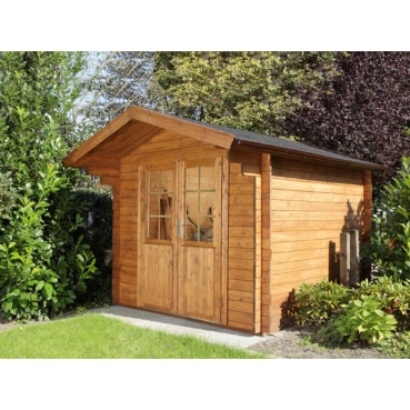 Preview: Wolff Finnhaus Blockbohlenhaus Birka 2424-A/C