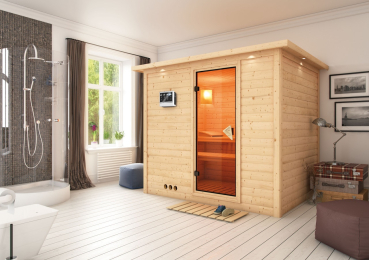 KARIBU SONARA Massivholzsauna