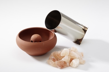 Sole-Aqua Pur Der Salzverdampfer ,Verdampfertopf Rot