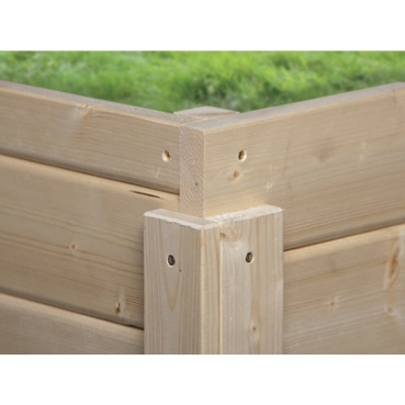 Weka 28 mm Designhaus  Lounge 3 mit Anbau (295 cm) Gr.1