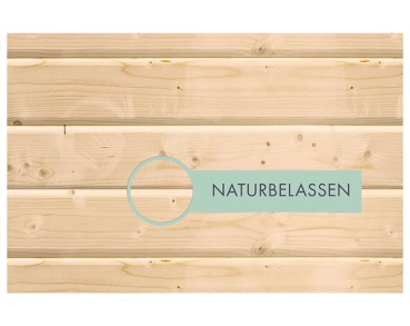 Karibu Fussboden - Sockelmaß 4,00 x 2,13 m