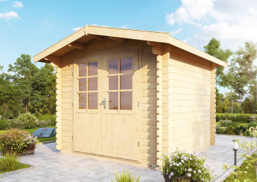 Preview: Wolff Finnhaus Gartenhaus Berit 2420