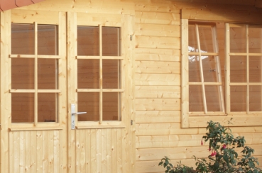 Preview: Wolff Finnhaus Gartenhaus Neele 3838 Klassik in 40mm