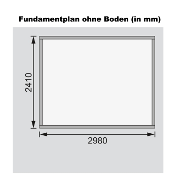 Preview: Woodfeeling Gartenhaus Askola  5 - 19 mm in terragrau oder natur
