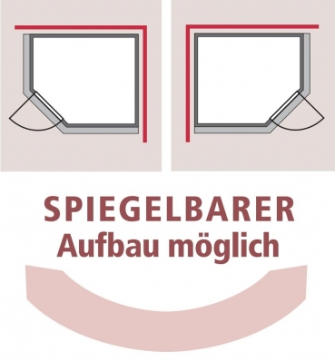 KARIBU SAHIB 2 Massivholzsauna Eckeinstieg40mm