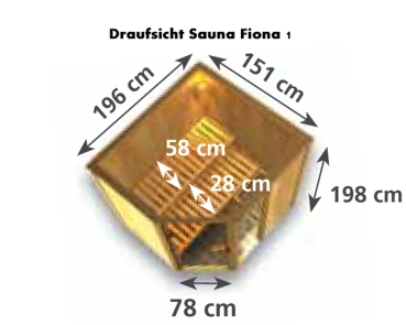 Preview: Karibu Sauna Fiona 1 (Eckeinstieg) NEU Preview: Karibu Sauna Fiona 1 (Eckeinstieg) NEU