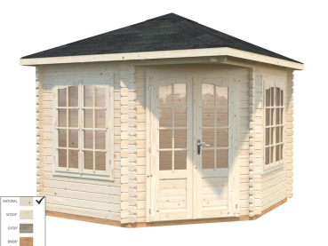 Palmako Pavillon Melanie 6,9 m² naturbelassen