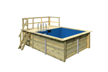 Karibu Rechteck Pool Gr. 1 Variante 1A