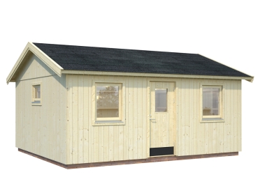 Preview: Palmako Nordic BBH Pernilla 21,5 m² 18+95 mm naturbelassen