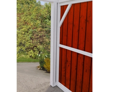 Skan Holz 45 mm Garage Holzgarage Falun 1 / 2