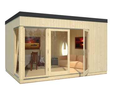 Preview: Palmako Nordic BBH Simone 13,6 m² 18+70 mm naturbelassen