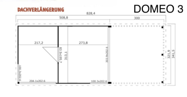 Preview: Domeo Dachverlängerung