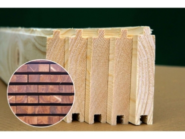 Palmako Fussboden für Pavillion Betty 25.0 m² braun kesseldruckimprägniert