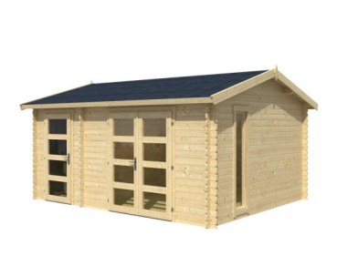 Preview: Lasita Maja 28mm Gartenhaus CARROZ