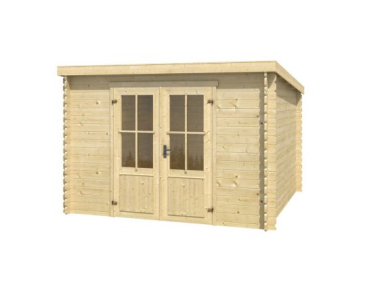 Preview: Lasita Maja 28 mm Gartenhaus MIAMI