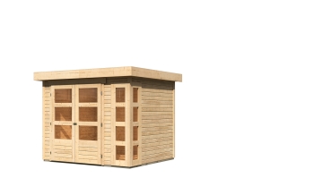 Preview: Karibu Woodfeeling Gartenhaus Kerko 3/4/6 - 19 mm