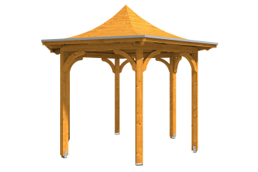 Preview: Skanholz Pavillon Versailles, Leimholz, eiche hell