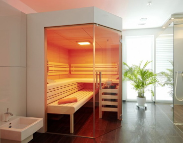 Vitalhome Sauna Aurora MASSANFERTIGUNG AUF WUNSCH