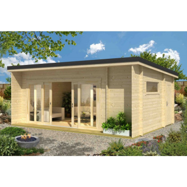 Lasita Maja Garten- und Freizeithaus Modell Java in 44mm