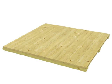 Skan Holz Cross Cube Gartenhaus Melbourne 3 inkl. Fussboden