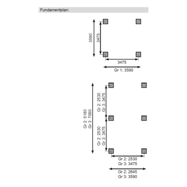 Karibu Pavillon Carport Kirn 2 - KDI
