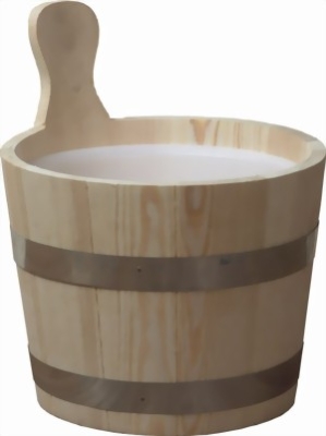 KARIBU Aufgusskübel / Aufgusseimer 5 Liter